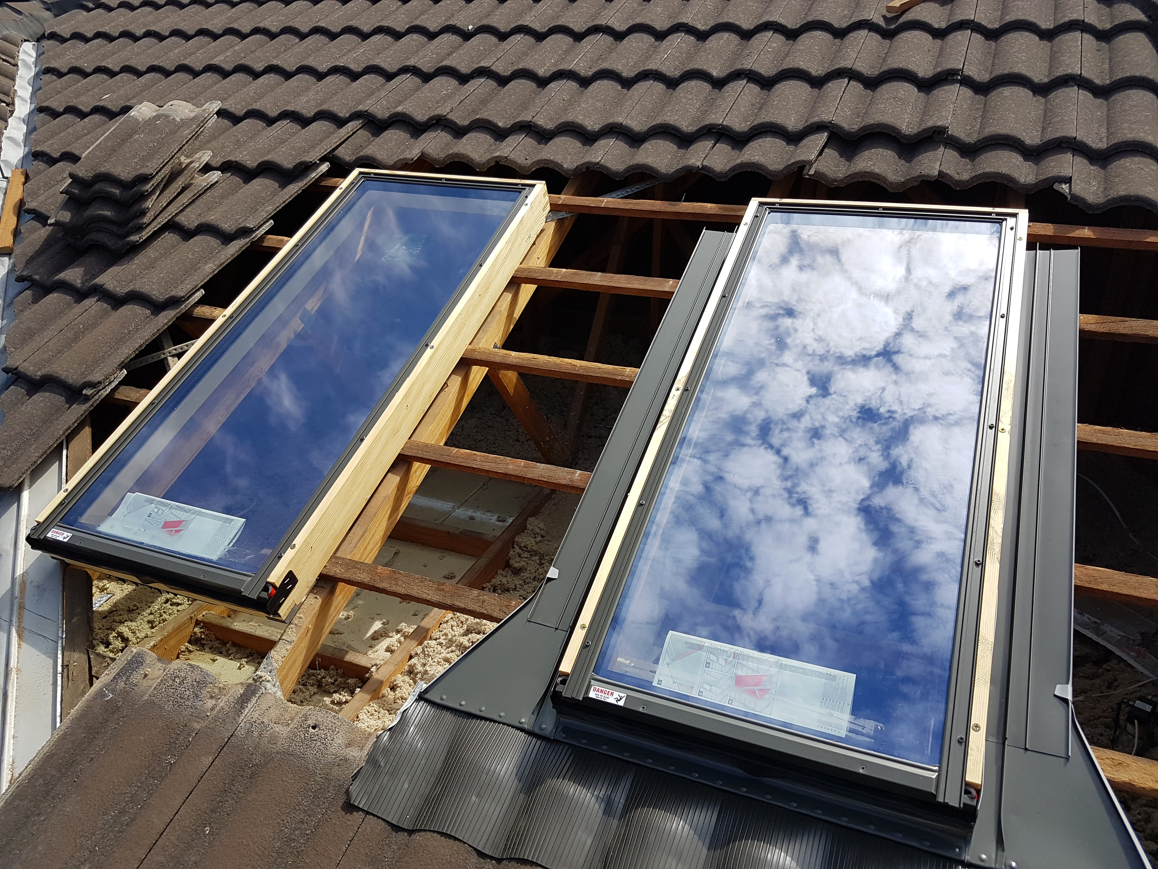 Pose de velux à Bessancourt